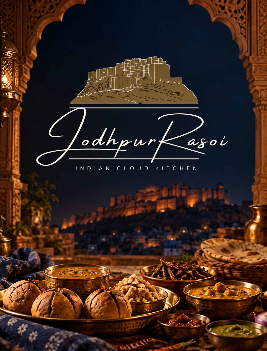 Jodhpur Rasoi, Rajasthani thali, Jodhpur, Rajasthan