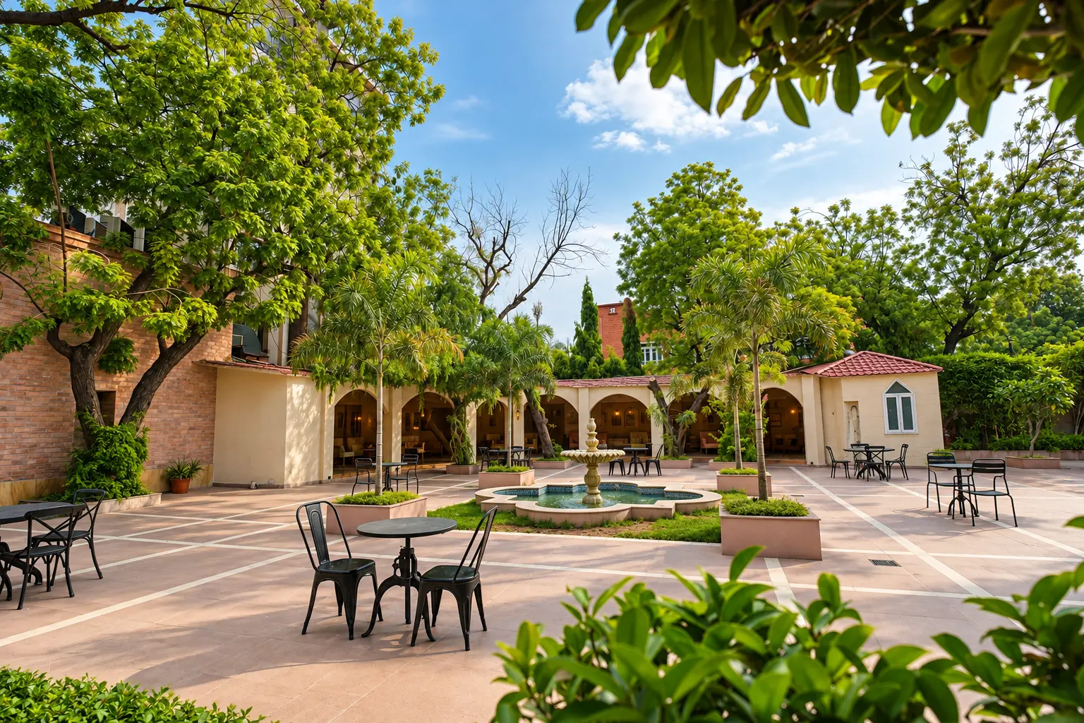 Courtyard by Neem, Heritage dining, Jodhpur, Rajasthan
